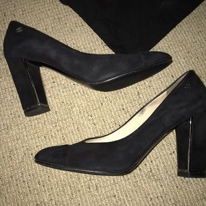 Chanel Suede Heels